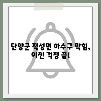 충청북도 단양군 적성면 하수구막힘 | 가격 | 비용 | 기름제거 | 싱크대 | 변기 | 세면대 | 역류 | 냄새차단 | 2024 후기