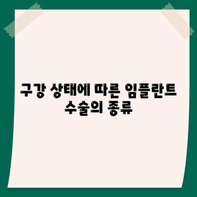 대전 임플란트,구강 상태 따른 수술 계획