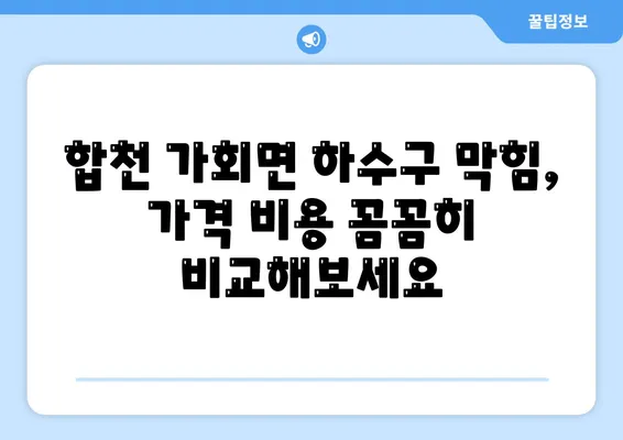 경상남도 합천군 가회면 하수구막힘 | 가격 | 비용 | 기름제거 | 싱크대 | 변기 | 세면대 | 역류 | 냄새차단 | 2024 후기