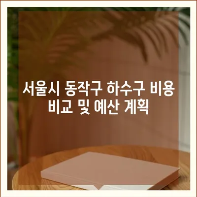 서울시 동작구 노량진제1동 하수구막힘 | 가격 | 비용 | 기름제거 | 싱크대 | 변기 | 세면대 | 역류 | 냄새차단 | 2024 후기