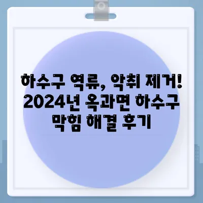 전라남도 곡성군 옥과면 하수구막힘 | 가격 | 비용 | 기름제거 | 싱크대 | 변기 | 세면대 | 역류 | 냄새차단 | 2024 후기