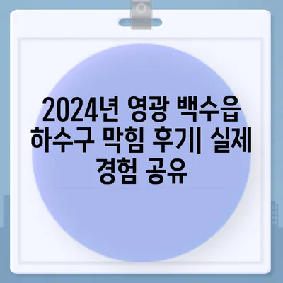 전라남도 영광군 백수읍 하수구막힘 | 가격 | 비용 | 기름제거 | 싱크대 | 변기 | 세면대 | 역류 | 냄새차단 | 2024 후기