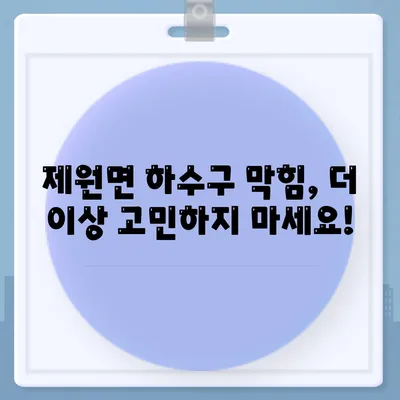 충청남도 금산군 제원면 하수구막힘 | 가격 | 비용 | 기름제거 | 싱크대 | 변기 | 세면대 | 역류 | 냄새차단 | 2024 후기