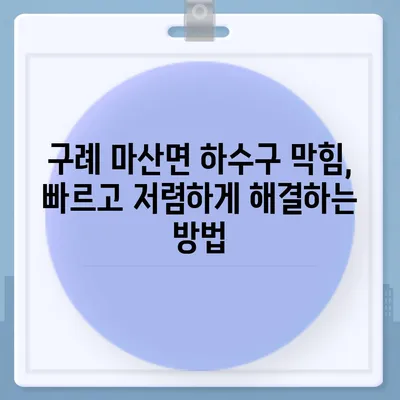 전라남도 구례군 마산면 하수구막힘 | 가격 | 비용 | 기름제거 | 싱크대 | 변기 | 세면대 | 역류 | 냄새차단 | 2024 후기