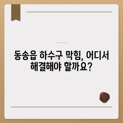 강원도 철원군 동송읍 하수구막힘 | 가격 | 비용 | 기름제거 | 싱크대 | 변기 | 세면대 | 역류 | 냄새차단 | 2024 후기