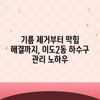 제주도 제주시 이도2동 하수구막힘 | 가격 | 비용 | 기름제거 | 싱크대 | 변기 | 세면대 | 역류 | 냄새차단 | 2024 후기