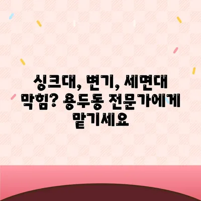 대전시 중구 용두동 하수구막힘 | 가격 | 비용 | 기름제거 | 싱크대 | 변기 | 세면대 | 역류 | 냄새차단 | 2024 후기