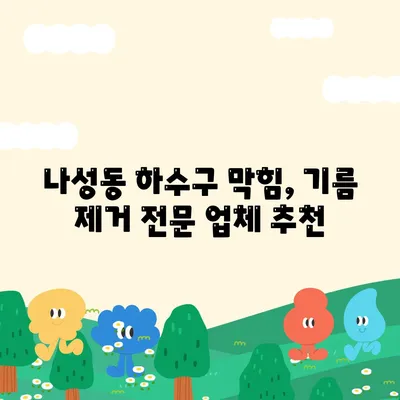 세종시 세종특별자치시 나성동 하수구막힘 | 가격 | 비용 | 기름제거 | 싱크대 | 변기 | 세면대 | 역류 | 냄새차단 | 2024 후기