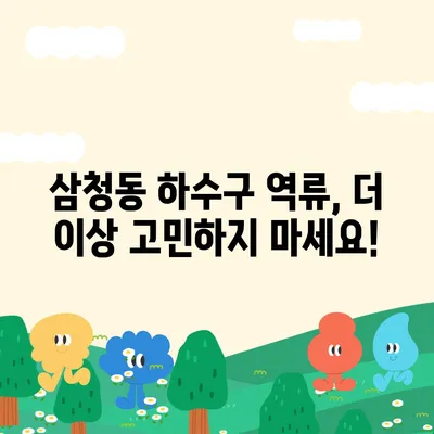 서울시 종로구 삼청동 하수구막힘 | 가격 | 비용 | 기름제거 | 싱크대 | 변기 | 세면대 | 역류 | 냄새차단 | 2024 후기