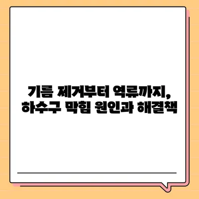 경상남도 거창군 남하면 하수구막힘 | 가격 | 비용 | 기름제거 | 싱크대 | 변기 | 세면대 | 역류 | 냄새차단 | 2024 후기