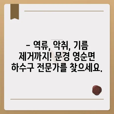 경상북도 문경시 영순면 하수구막힘 | 가격 | 비용 | 기름제거 | 싱크대 | 변기 | 세면대 | 역류 | 냄새차단 | 2024 후기