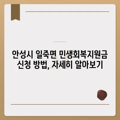 경기도 안성시 일죽면 민생회복지원금 | 신청 | 신청방법 | 대상 | 지급일 | 사용처 | 전국민 | 이재명 | 2024