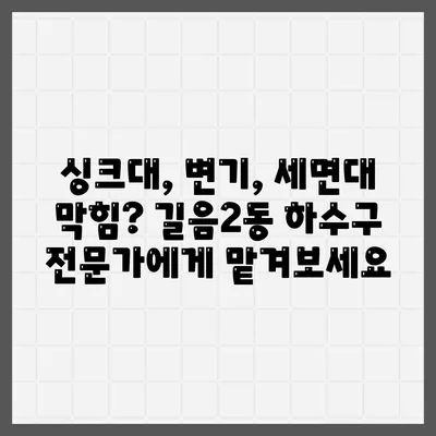 서울시 성북구 길음2동 하수구막힘 | 가격 | 비용 | 기름제거 | 싱크대 | 변기 | 세면대 | 역류 | 냄새차단 | 2024 후기