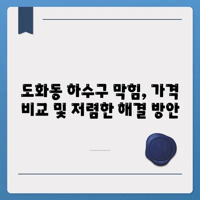 서울시 마포구 도화동 하수구막힘 | 가격 | 비용 | 기름제거 | 싱크대 | 변기 | 세면대 | 역류 | 냄새차단 | 2024 후기