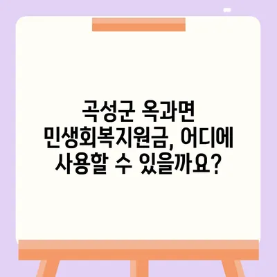 전라남도 곡성군 옥과면 민생회복지원금 | 신청 | 신청방법 | 대상 | 지급일 | 사용처 | 전국민 | 이재명 | 2024