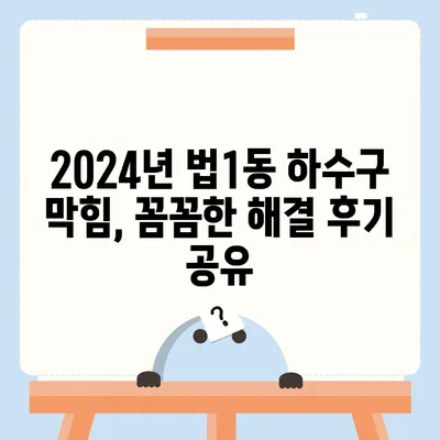 대전시 대덕구 법1동 하수구막힘 | 가격 | 비용 | 기름제거 | 싱크대 | 변기 | 세면대 | 역류 | 냄새차단 | 2024 후기