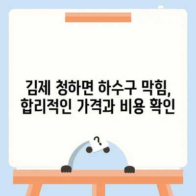 전라북도 김제시 청하면 하수구막힘 | 가격 | 비용 | 기름제거 | 싱크대 | 변기 | 세면대 | 역류 | 냄새차단 | 2024 후기