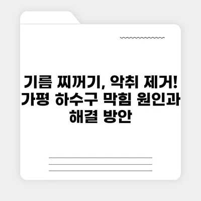 경기도 가평군 가평읍 하수구막힘 | 가격 | 비용 | 기름제거 | 싱크대 | 변기 | 세면대 | 역류 | 냄새차단 | 2024 후기