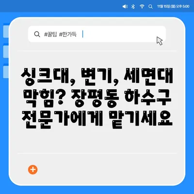 경상남도 거제시 장평동 하수구막힘 | 가격 | 비용 | 기름제거 | 싱크대 | 변기 | 세면대 | 역류 | 냄새차단 | 2024 후기