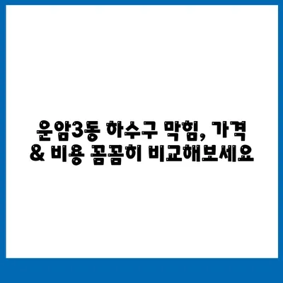 광주시 북구 운암3동 하수구막힘 | 가격 | 비용 | 기름제거 | 싱크대 | 변기 | 세면대 | 역류 | 냄새차단 | 2024 후기