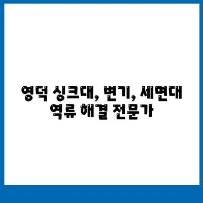 경상북도 영덕군 영덕읍 하수구막힘 | 가격 | 비용 | 기름제거 | 싱크대 | 변기 | 세면대 | 역류 | 냄새차단 | 2024 후기