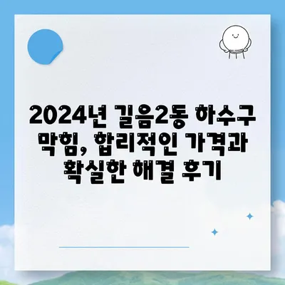 서울시 성북구 길음2동 하수구막힘 | 가격 | 비용 | 기름제거 | 싱크대 | 변기 | 세면대 | 역류 | 냄새차단 | 2024 후기