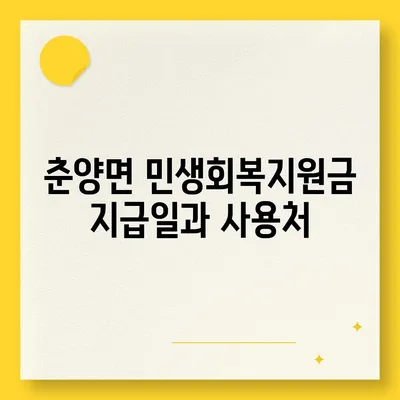 전라남도 화순군 춘양면 민생회복지원금 | 신청 | 신청방법 | 대상 | 지급일 | 사용처 | 전국민 | 이재명 | 2024