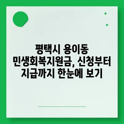 경기도 평택시 용이동 민생회복지원금 | 신청 | 신청방법 | 대상 | 지급일 | 사용처 | 전국민 | 이재명 | 2024