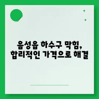 충청북도 음성군 음성읍 하수구막힘 | 가격 | 비용 | 기름제거 | 싱크대 | 변기 | 세면대 | 역류 | 냄새차단 | 2024 후기