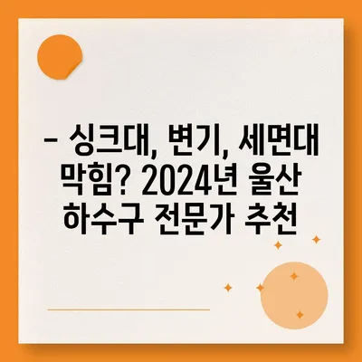 울산시 북구 농소3동 하수구막힘 | 가격 | 비용 | 기름제거 | 싱크대 | 변기 | 세면대 | 역류 | 냄새차단 | 2024 후기