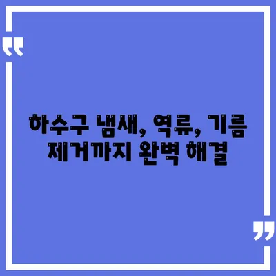 경상남도 합천군 가회면 하수구막힘 | 가격 | 비용 | 기름제거 | 싱크대 | 변기 | 세면대 | 역류 | 냄새차단 | 2024 후기