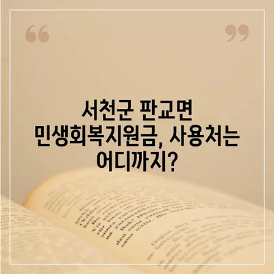 충청남도 서천군 판교면 민생회복지원금 | 신청 | 신청방법 | 대상 | 지급일 | 사용처 | 전국민 | 이재명 | 2024