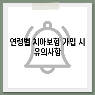 치아보험 가입 조건 정확히 알아두기