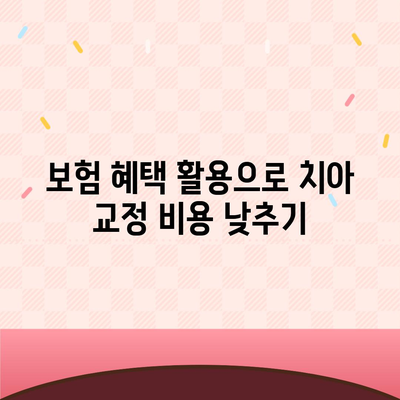 치아 교정 비용 절감을 위한 혁신적인 아이디어