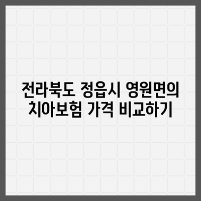 전라북도 정읍시 영원면 치아보험 가격 | 치과보험 | 추천 | 비교 | 에이스 | 라이나 | 가입조건 | 2024