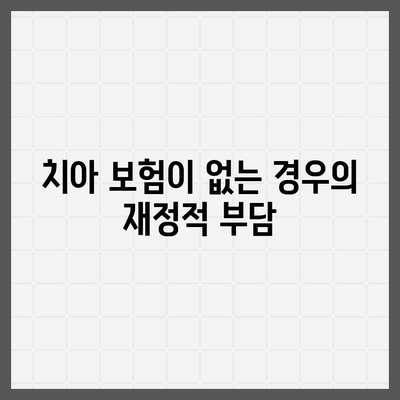 치아 보험이 정말 필요한가요?