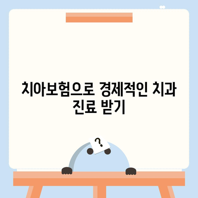 치과 진료비 부담 줄이는 치아보험