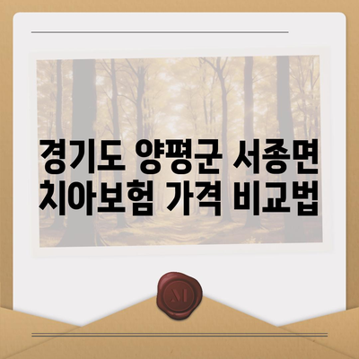 경기도 양평군 서종면 치아보험 가격 | 치과보험 | 추천 | 비교 | 에이스 | 라이나 | 가입조건 | 2024