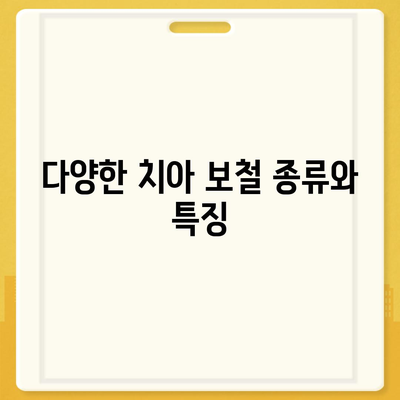 치아 보험 만기 확인 및 치아 보철 종류 알아보기