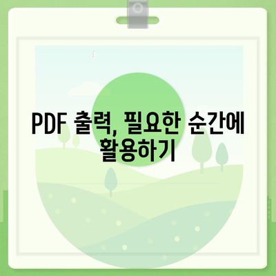 카카오뱅크 통장 사본을 모바일 발급 및 PDF 출력하기