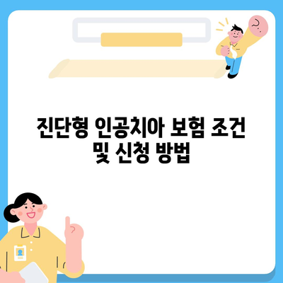 진단형 인공치아 보험 보장 범위 알아보기