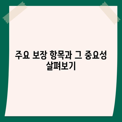 진단형 치아보험 보장 내용 숙지하기