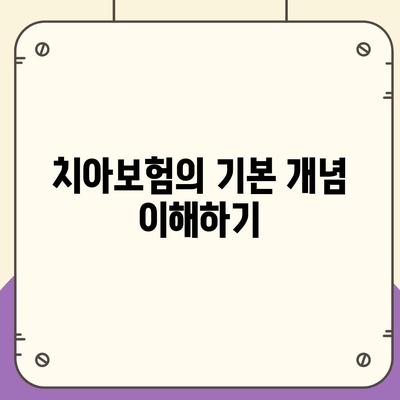 치아보험 가입할 때 핵심 내용 알아보기