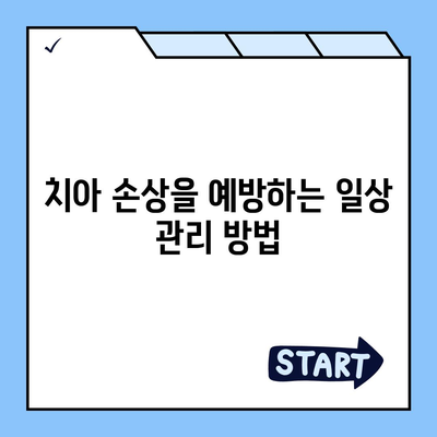 치아파절 보험으로 치아 손상에 대비하기