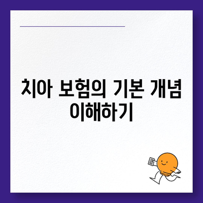 합리적인 가격의 치아 보험 가입 방법