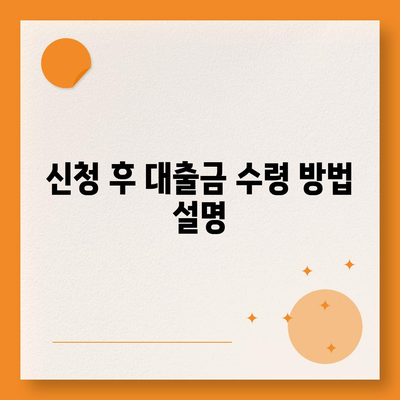 카카오뱅크 비상금대출 신청