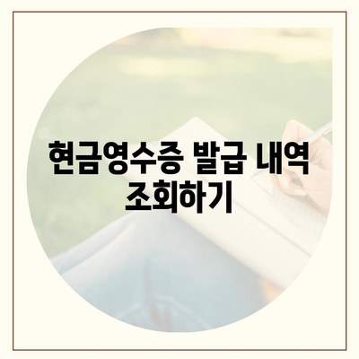 카카오페이 현금영수증 발급 및 확인, 수정 방법