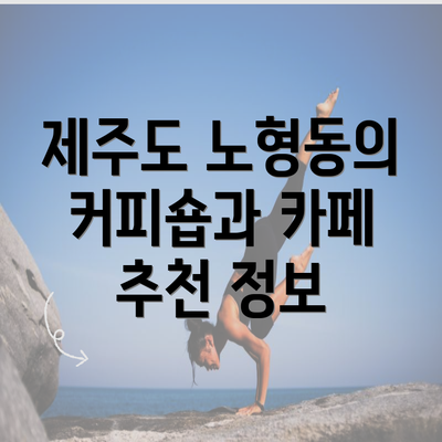 제주도 노형동의 커피숍과 카페 추천 정보