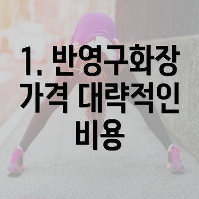 1. 반영구화장 가격 대략적인 비용