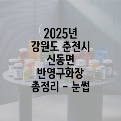 2025년 강원도 춘천시 신동면 반영구화장 총정리 - 눈썹